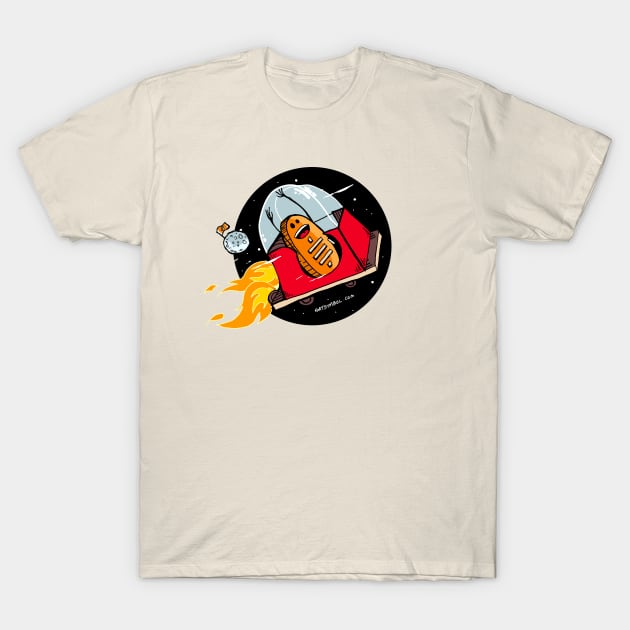 Stack to Mars! T-Shirt by Satoshi Symbol